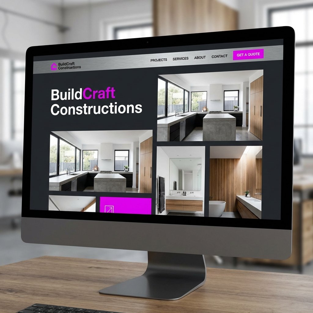 Wenatchee Construction Mockup